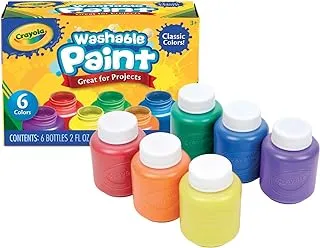 Crayola Washable Kid's Paint 6-Pieces