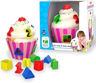 The Learning Journey - Early Learning - Cupcake Shape Sorter