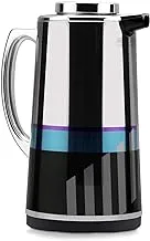 Royalford Silver Figured Vacuum Flask, 1.9L