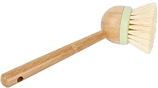 Home Pro Go Green Bamboo Dish Brush, Wooden, 2981