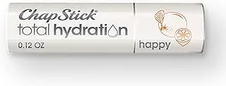 Chapstick Total Hydration Essential Oils Lip Balm, Happy Orange & Lemon, 0.12 Oz