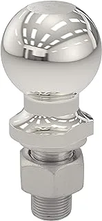 Curt 40054 Stainless Steel Trailer Hitch Ball, 7,500 Lbs, 2-5/16-Inch Diameter, 1 X 2-1/8-Inch Shank