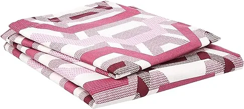 Swayam Single Size, Cotton,Graphic Pattern, Blue - Bedding Sets -11012, Twin