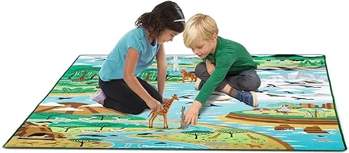 Melissa And Doug Jumbo Habitats Activity Rug