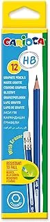 Carioca Hb – Graphite Pencils With Eraser. Pack Of 12.