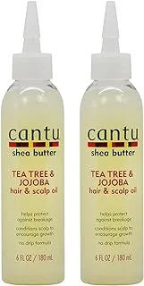 Cantu Shea Butter Tea Tree & Jojoba Hair & Scalp Oil, 6 oz by Cantu