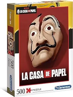 Clementoni - Adult Puzzle Netflix La Casa De Papel Masks 500Pcs