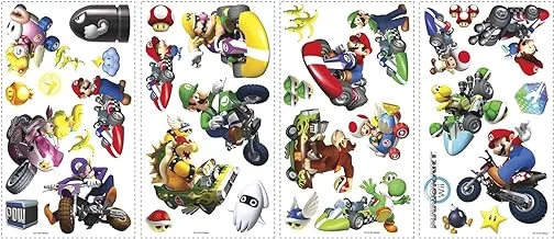 Mario Kart Wii Wall Decals