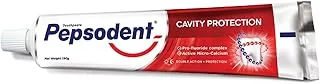 Pepsodent Cavity Protection Toothpaste with Double Action| Contains Pro-Fluoride Complex & Active Micro Calcium| Maintains Oral Health & Prevents Cavities| Detects & Repair Small Cavities| 190 gm