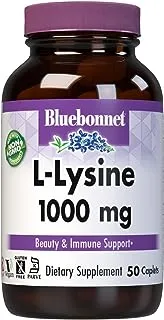 Bluebonnet Nutrition L- ليسين 1000 مجم - 50 كبسولة / 159 جم