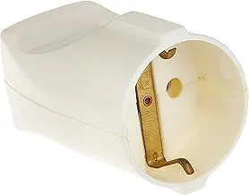 Rewirable Schuko Socket And Plug Connector, Male Female Wire End Connector I Electrical For EUropean (Schuko Socket)