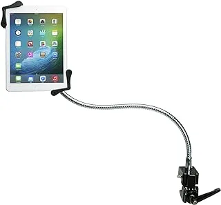 CTA Digital Tablet Mount, Heavy-Duty Gooseneck Clamp Stand For 7-13