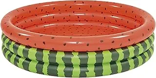 Jilong Watermelon 3Ring Pool, Red, 57159