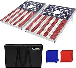 GoSports Bean Bag Toss Game Set - Superior Aluminum Frame