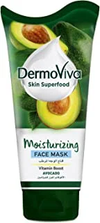 DermoViva Moisturizing Vitamin Boost Avocado Face Mask - 150 ml