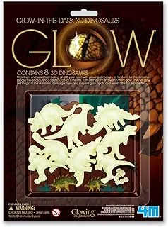 4M Glow In The Dark 3D Dinosaurs,405426