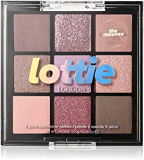 lottie LONDON 9 Shade Eyeshadow Palette The Mauves