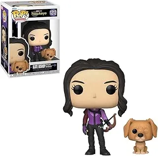 Funko Pop! & Buddy: Hawkeye – Kate Bishop With Dog - Hawkeye TV Show - Collectable Vinyl Figure - Gift Idea - Official Merchandise - Toys for Kids & Adults - TV Fans - Model Figure for Collectors