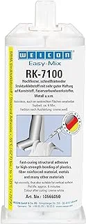 WEICON Easy-Mix RK-7100 Structural Acrylic Adhesive 50 g for plastics, metal, ceramics