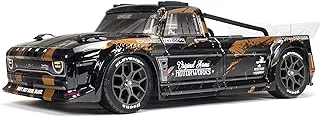 ARRMA RC Truck 1/8 Infraction 4X4 3S BLX 4WD All-Road Bash Resto-Mod Truck RTR (البطاريات والشاحن غير مدرجين) ، ذهبي ، ARA4315V3T1