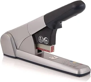 Rapid 02892 heavy duty cartridge stapler, 80 sheet capacity, silver