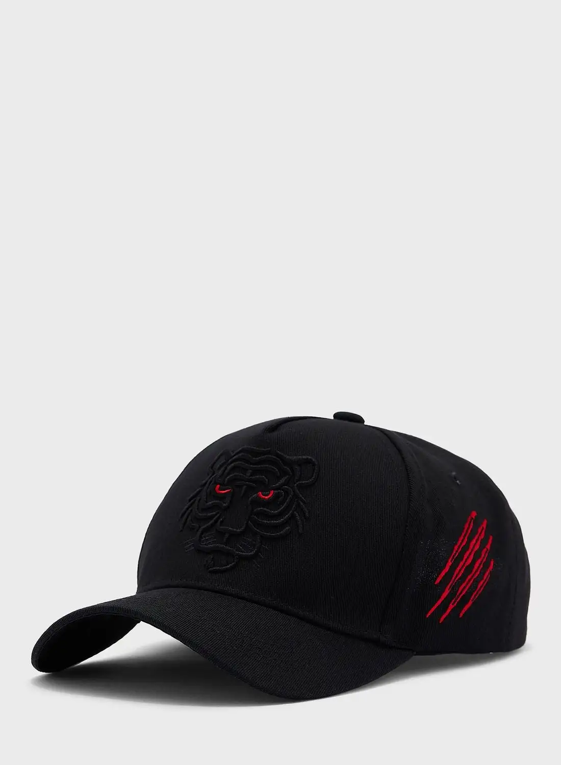 Seventy Five EmbroideRed Tiger Curve Peak Cap