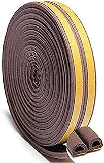 Sulfar Sealing Tape Self Adhesive 'D' Profile Brown 2 x 3Mtrs DBR6 Beorol