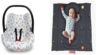 6in1 Multi-use Travel Mat+Ubeybi Thermal Baby Travel Support Butterfly Pillow