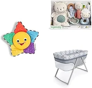 Star Bright Symphony™ Take-Along Toy+Ingenuity Calming Cuddles Gift Set+FoldAway Rocking Bassinet™ - Fletcher