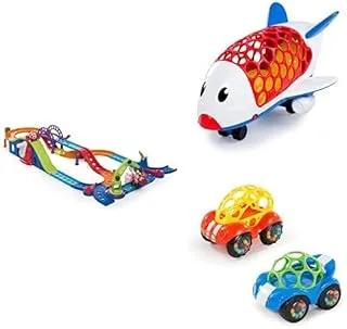 Go Grippers™ Grip, Launch & Roll Train+Go Grippers™ Cargo Jet+Rattle & Roll™ Toy