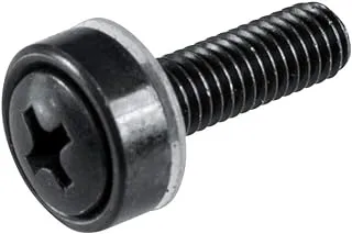 Gator Rackworks Standard Size Rack Screws; 25 Pack (GRW-SCRW025), Black