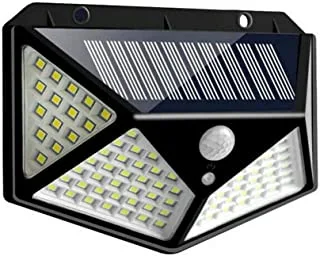 Sulfar Solar Motion Sensor Lights, Womdee IP65 Waterproof Light Outdoor with 270 Degree Lighting Angle, 100 LEDs, Wireless Security Powered Wall Lights for Patio, Deck, Yard, Garden