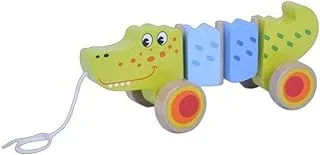 Smiki 5874184 Crocodile Wooden Toy