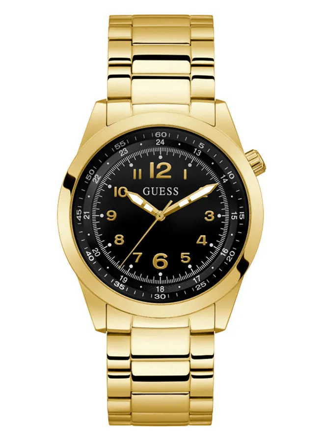 GUESS Men Analog Round Stainless Steel Watch GW0493G2 - 42 mm