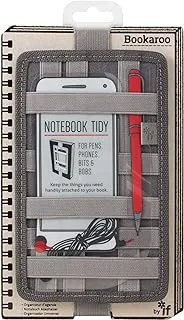 BOOKAROO NOTE BOOK TIDY CHARCOLE