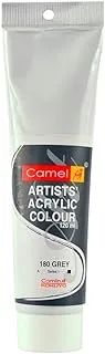 Camlin Kokuyo Artist Acrylic Colour Tubes 120ml Grey 180