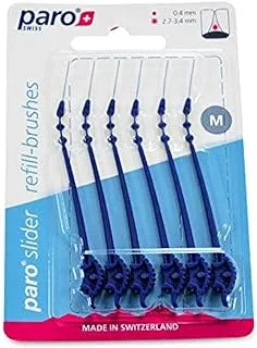 Esro Paro 1033 Slider Conical Refill Brushes, Medium, Blue