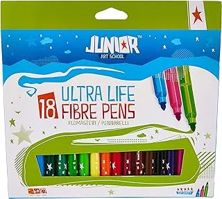 Statovac Ultra Life Fibre Pen 18-Piece