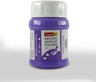 Camel Artist Acrylic Colors 500Ml Series 1 023 Brilliant Purple