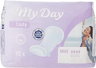 ضغط سلس البول My Day Super Incontinence 10 وحدات