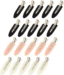 ECVV 20pcs No Bend Hair Clips Makeup Flat No Crease Hair Clips Makeup Clips for Styling Sleeping Makeup Hair Accessories Hairstyle Tool