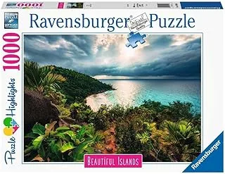 Ravensburger Hawaiian Heaven 1000 قطعة من أحجية الصور المقطوعة للبالغين والأطفال بعمر 12 سنة فما فوق