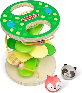 Melissa & Doug Rollables Treehouse | Early Development & Activity Toys for 1 Year Old Boys & Girls | Wooden Baby Toys 12 Months + | Cause and Effect Toys for 1 Year Olds with Sensory Balls for Babies