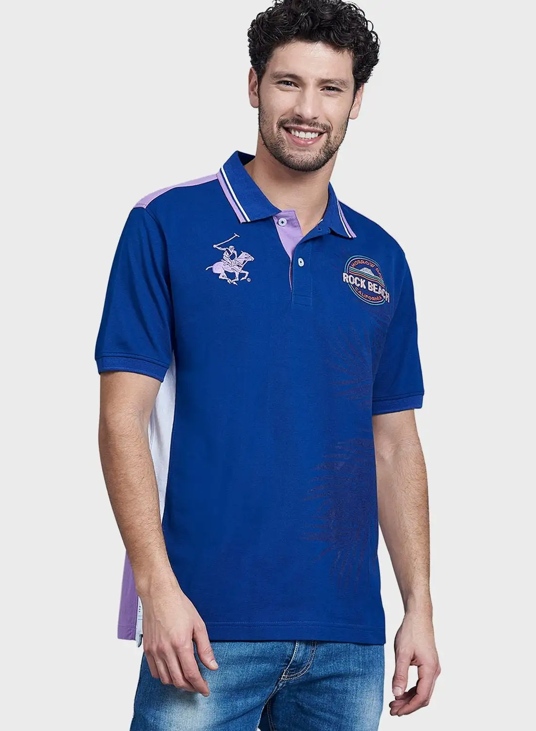 bhpoloclub Embroidered Logo Polo