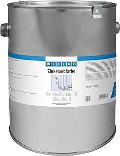 WEICON Brushable Zinc Paint | 2.5 L | Rust and Corrosion Protection for Metal Surfaces