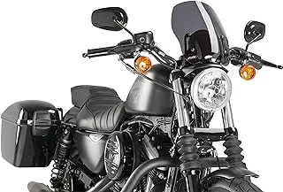 Puig 9283F Windshield Naked New Generation Touring, Dark Smoke