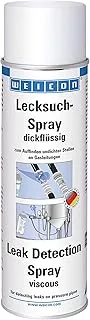 WEICON Leak Detection Spray 400ml viscous easy detection of leaks in pressure lines oxygen Co2 foam-forming not flammable