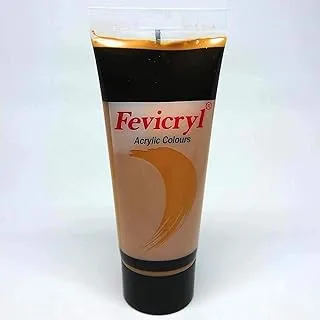 Pidilite Fevicryl Acrylic Colour 200 ml, Yellow Ochre