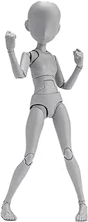 TAMASHII NATIONS - Body Chan -Ken SugimoriI- Edition DX Set (Gray Color Ver.), Bandai Spirits S.H.Figuarts