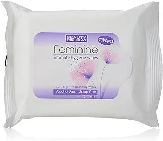 BF FEMININE INTIMATE WIPES 20'S:8136